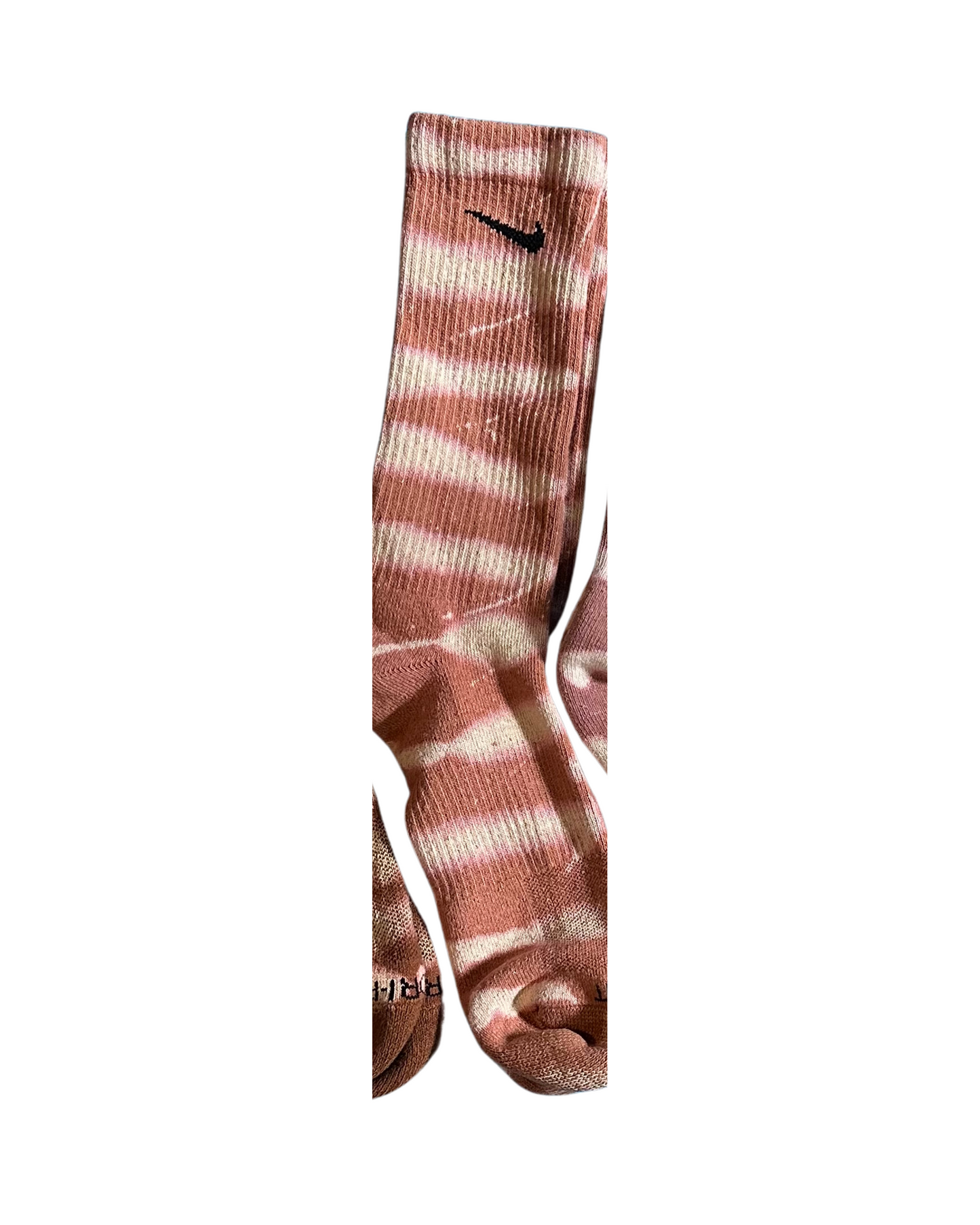 Hand Dyed Nike Socks -Neutral Colors