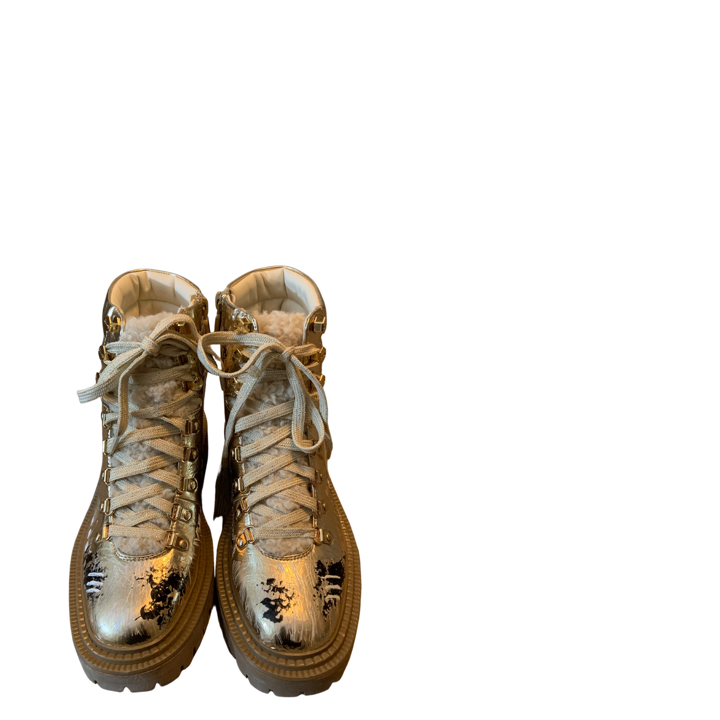 Women’s Authentic Circus By Sam Edelman Hand-painted Boots (Gold)