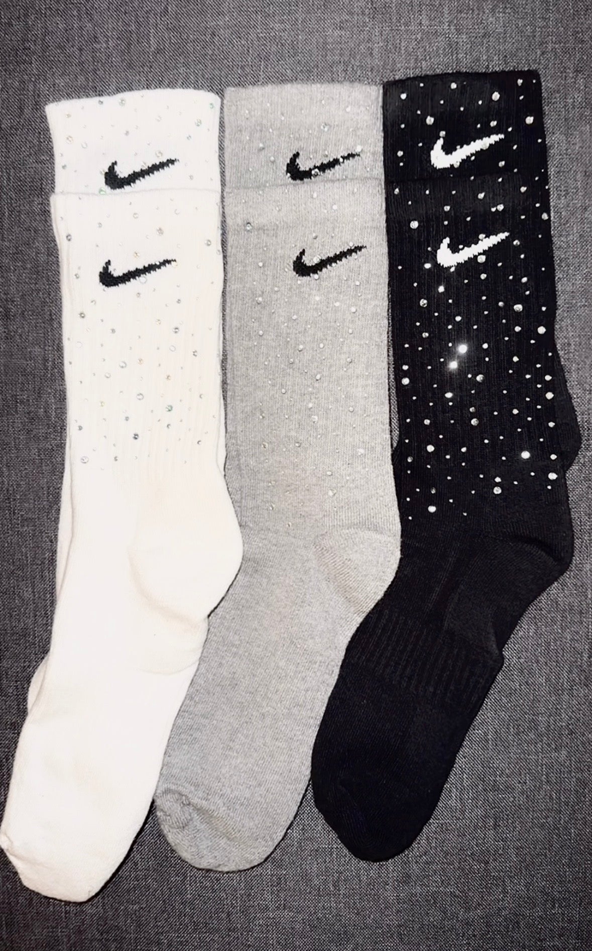 Bling Nike Socks