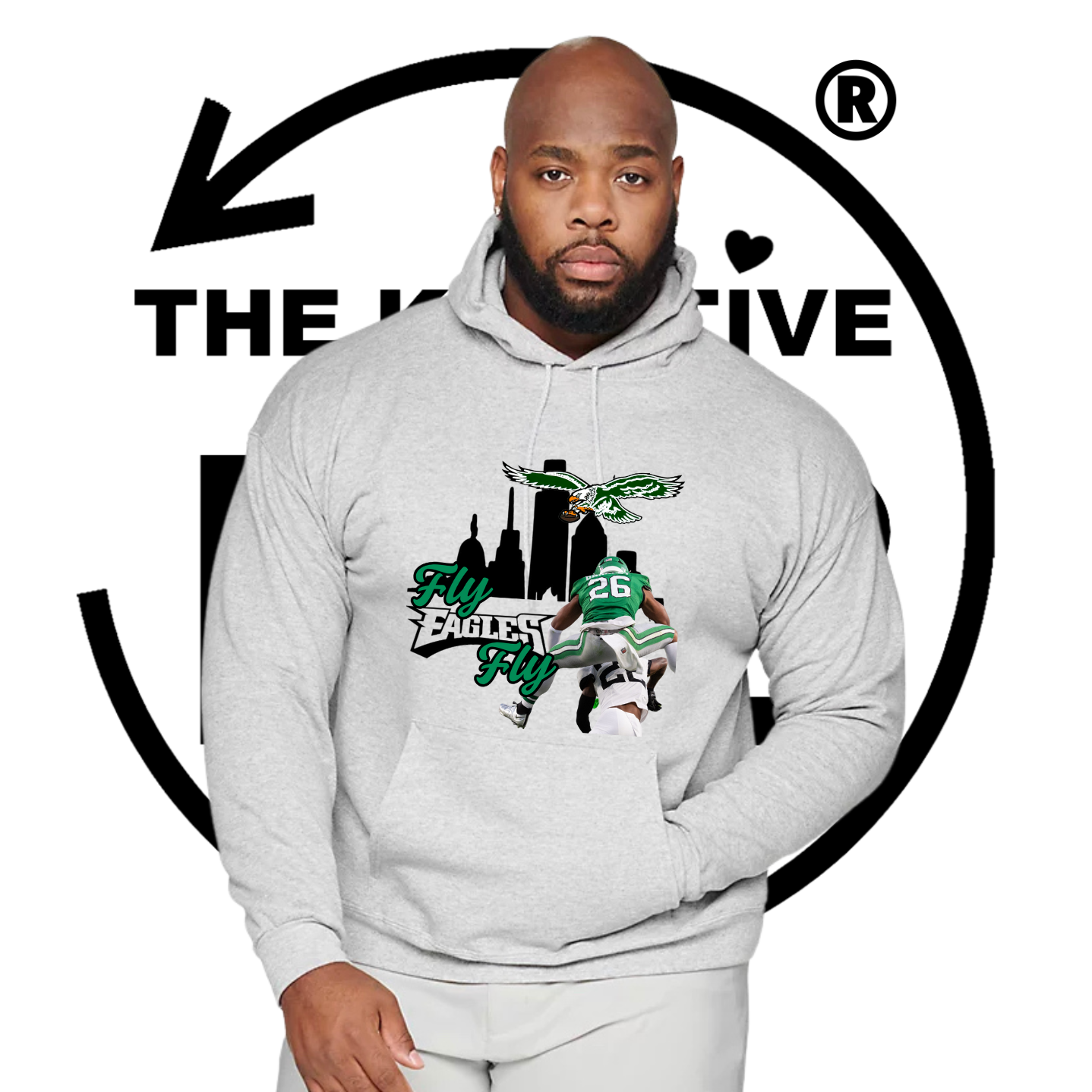 UNISEX, Fly Eagles Fly Hoodie