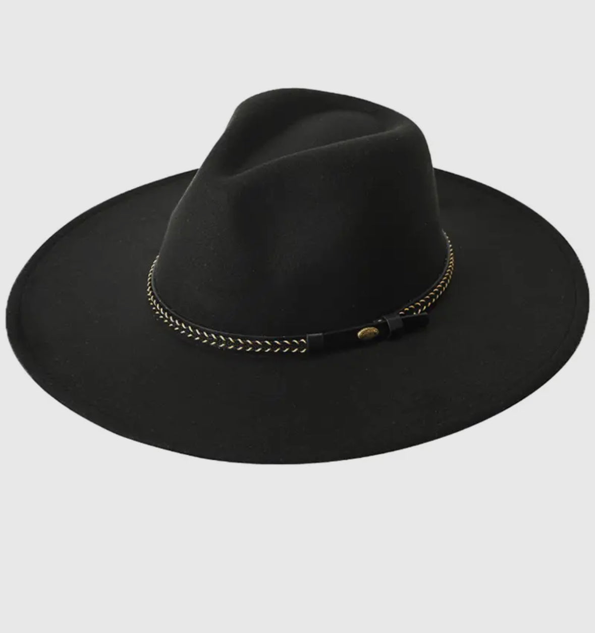 UNISEX, HAND-PAINTED FEDORA