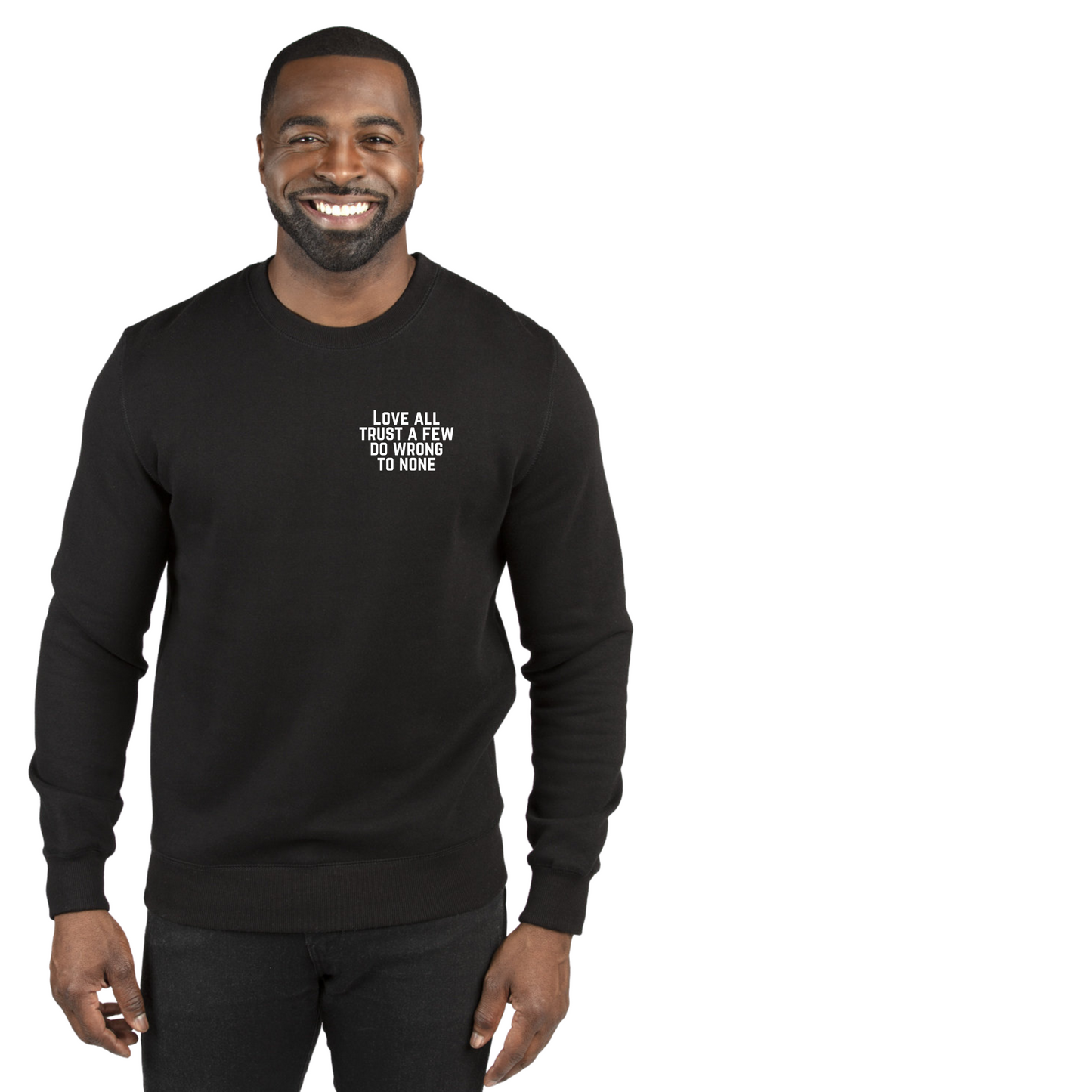 UNISEX, LOVE ALL SWEATSHIRT